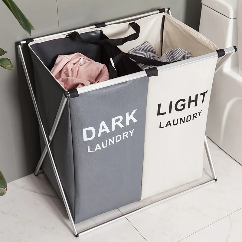 Dirty Clothes Storage Basket Three Grid Organizer Basket Collapsible Large Laundry Hamper Waterproof Home Laundry Basket
Dirty Clothes Storage Basket Three Grid Organizer Basket Collapsible Large Laundry Hamper Waterproof Home Laundry Basket