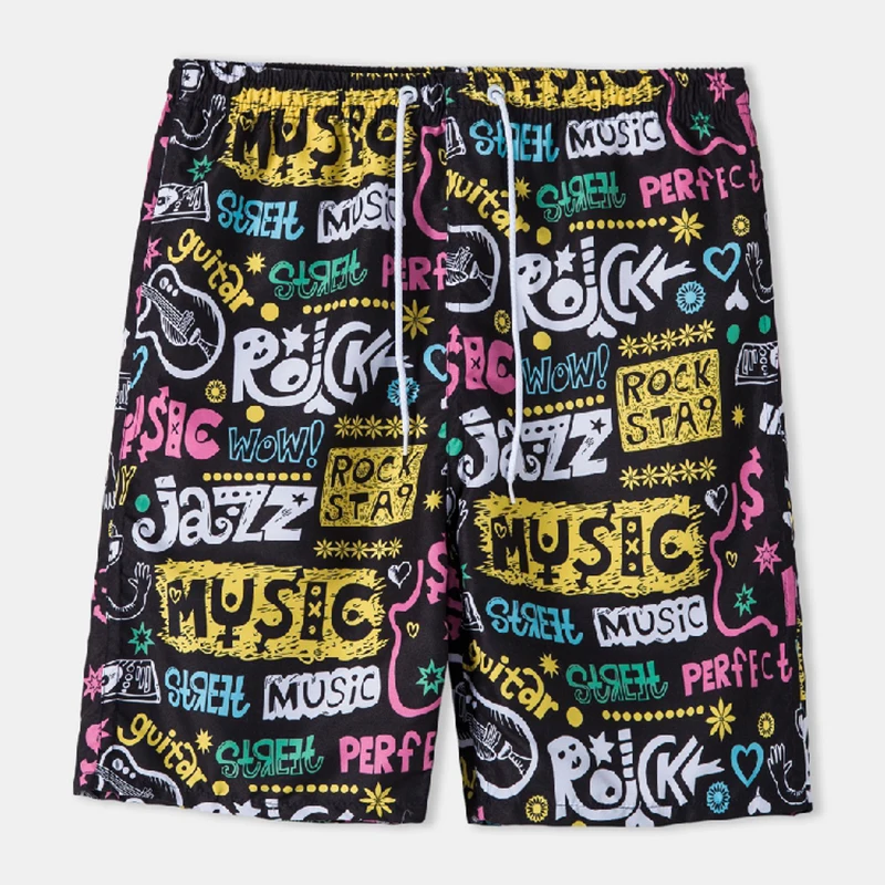 Шорты мужские летние с рисунком, размеры до 3XL 
Шорты мужские летние с рисунком, размеры до 3XL