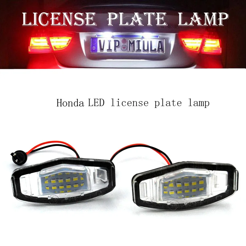 2 PCS FOR HONDA Civic Stijaco Accord Odyssey LED License Plate Light Number Lamp 6000K White 12V Car Styling
2 PCS FOR HONDA Civic Stijaco Accord Odyssey LED License Plate Light Number Lamp 6000K White 12V Car Styling