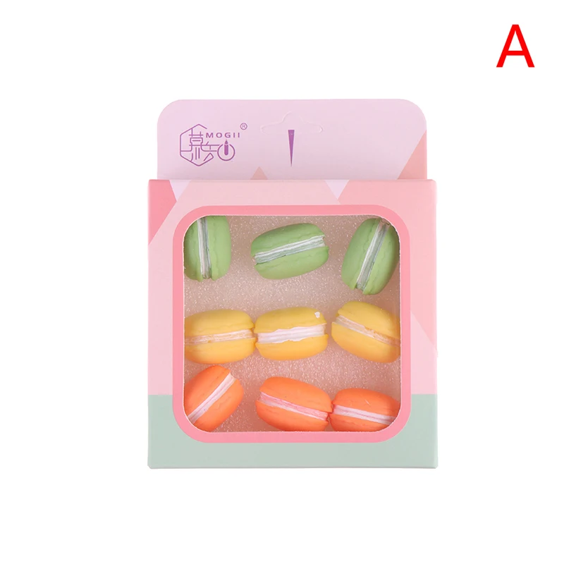 9Pcs New School & Office Supplies Macaron Shaped Push Pins Cute Decorative Thumbtacks
9Pcs New School & Office Supplies Macaron Shaped Push Pins Cute Decorative Thumbtacks