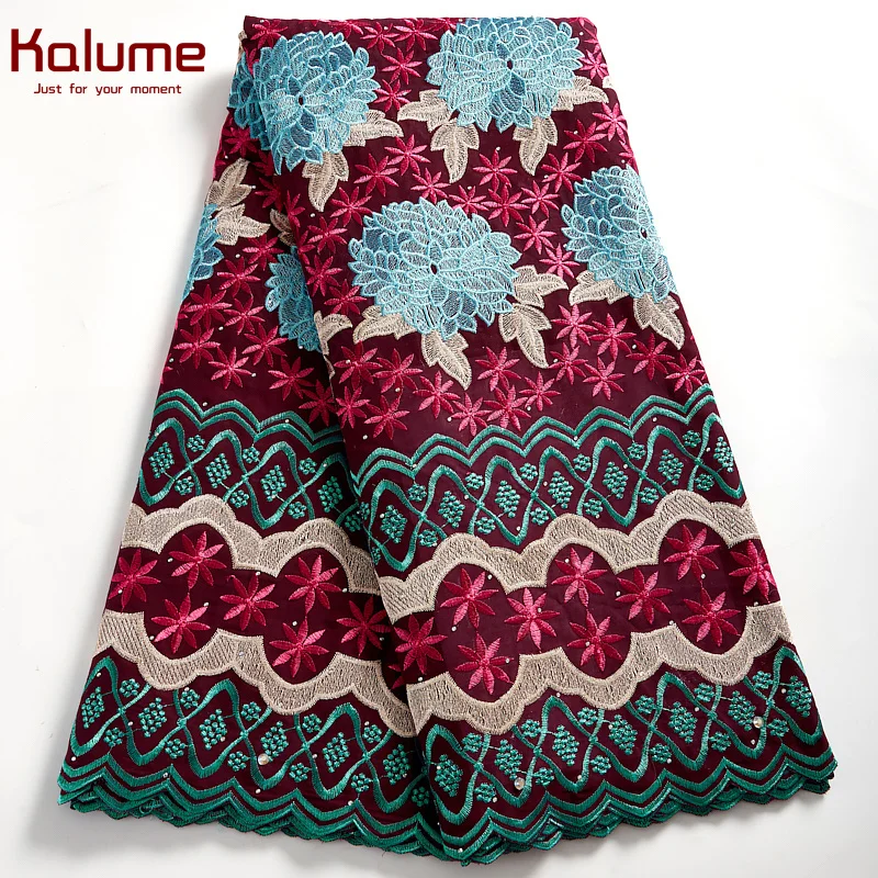 Kalume 5 Yards Cotton Lace Fabric African Nigerian Swiss Voile Lace Fabric Embroidey High Quality For Diy Sew Wedding F2541
Kalume 5 Yards Cotton Lace Fabric African Nigerian Swiss Voile Lace Fabric Embroidey High Quality For Diy Sew Wedding F2541
