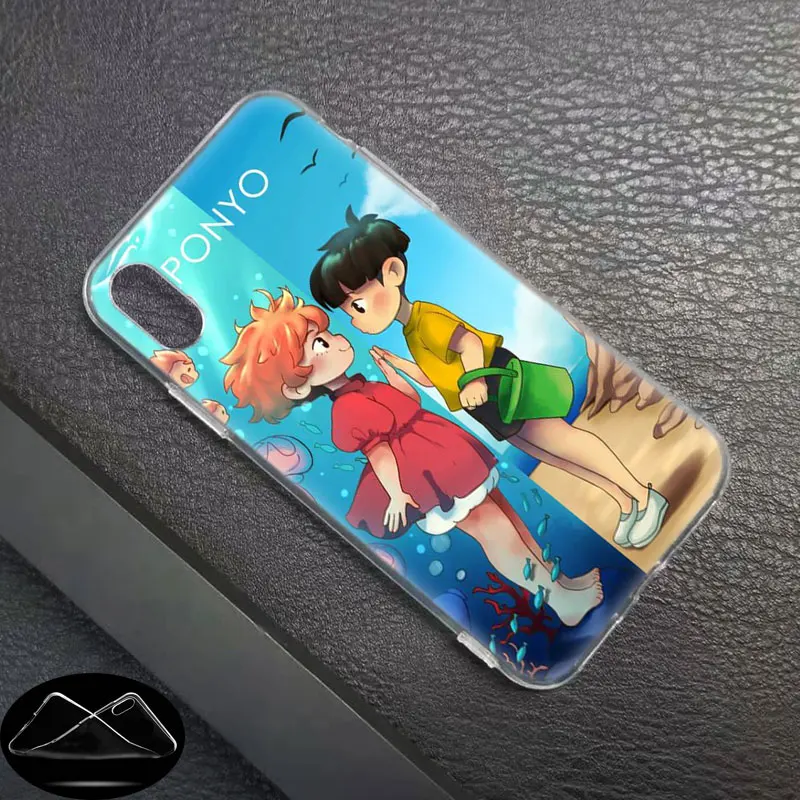 Роскошный силиконовый чехол для телефона в стиле Hayao Miyazaki аниме Поньо Apple iPhone 11 Pro