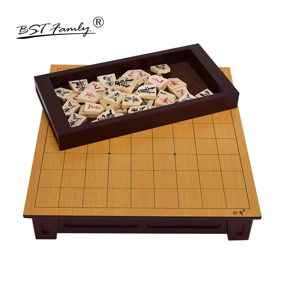 BSTFAMLY Wooden Japan Shogi 27*25*5cm 40 Pcs/Set International Checkers Folding Sho-gi Chess Game Table Toy Gift Children J02
BSTFAMLY Wooden Japan Shogi 27*25*5cm 40 Pcs/Set International Checkers Folding Sho-gi Chess Game Table Toy Gift Children J02
