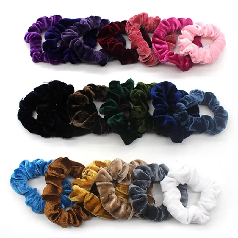 20/30/40pcs Velvet Scrunchies Hair Ties Accessories Scrunchie Ornaments Elastic Hair Bands Tiara Free Shipping Wholesale
20/30/40pcs Velvet Scrunchies Hair Ties Accessories Scrunchie Ornaments Elastic Hair Bands Tiara Free Shipping Wholesale