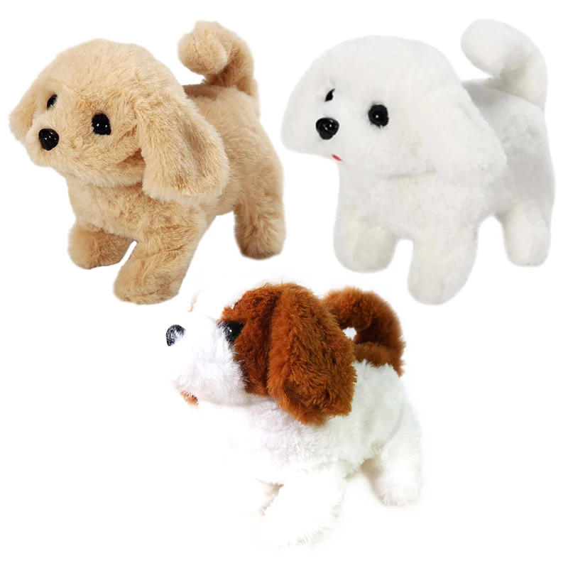 18CM Interactive Plush Puppy Electronic Toys Cute Robot Dog Funny Plush Toys For Children Birthday Christmas Birthday Gift
18CM Interactive Plush Puppy Electronic Toys Cute Robot Dog Funny Plush Toys For Children Birthday Christmas Birthday Gift