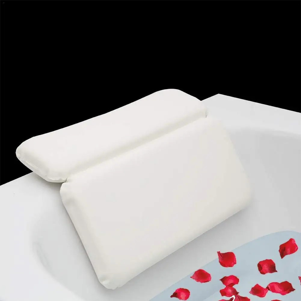 Bath Cushion With Suction Cups Neck Pillow For The Bath Whirlpool With Exfoliating PadsWellness Guide Ideal Bathing Pillow 
Bath Cushion With Suction Cups Neck Pillow For The Bath Whirlpool With Exfoliating PadsWellness Guide Ideal Bathing Pillow