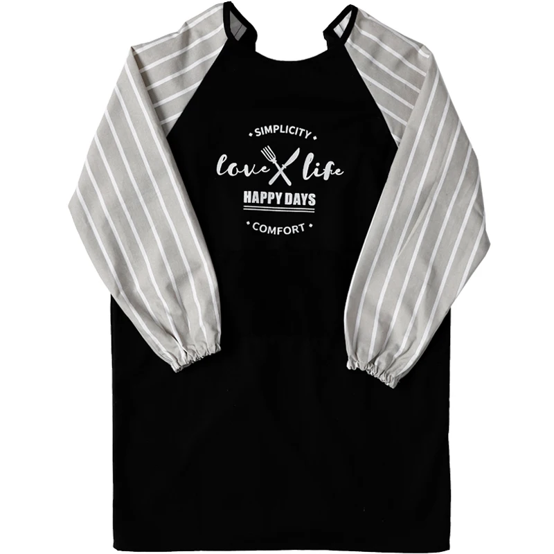 Waterproof Kitchen Profesional Kitchen Apron Cotton Chef Women Long Sleeved Apron Overalls Nordic Style Delantar Aprons EF50AC
Waterproof Kitchen Profesional Kitchen Apron Cotton Chef Women Long Sleeved Apron Overalls Nordic Style Delantar Aprons EF50AC