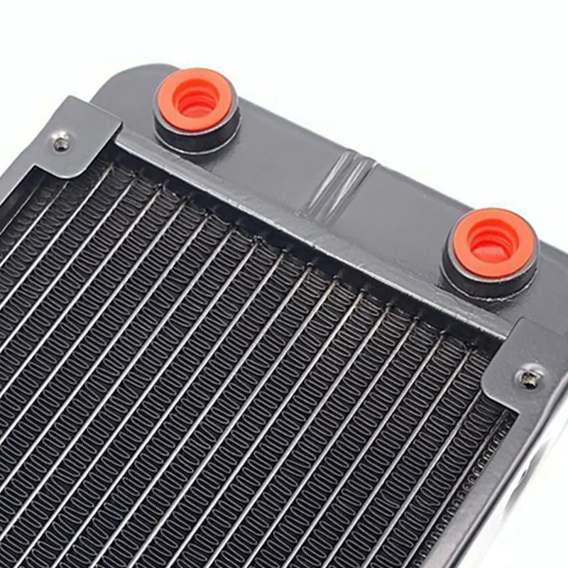 PC Water Cooling Aluminum Radiator 18 Pipe 120mm for Computer LED Beauty Apparatus CPU Water Cool System
PC Water Cooling Aluminum Radiator 18 Pipe 120mm for Computer LED Beauty Apparatus CPU Water Cool System