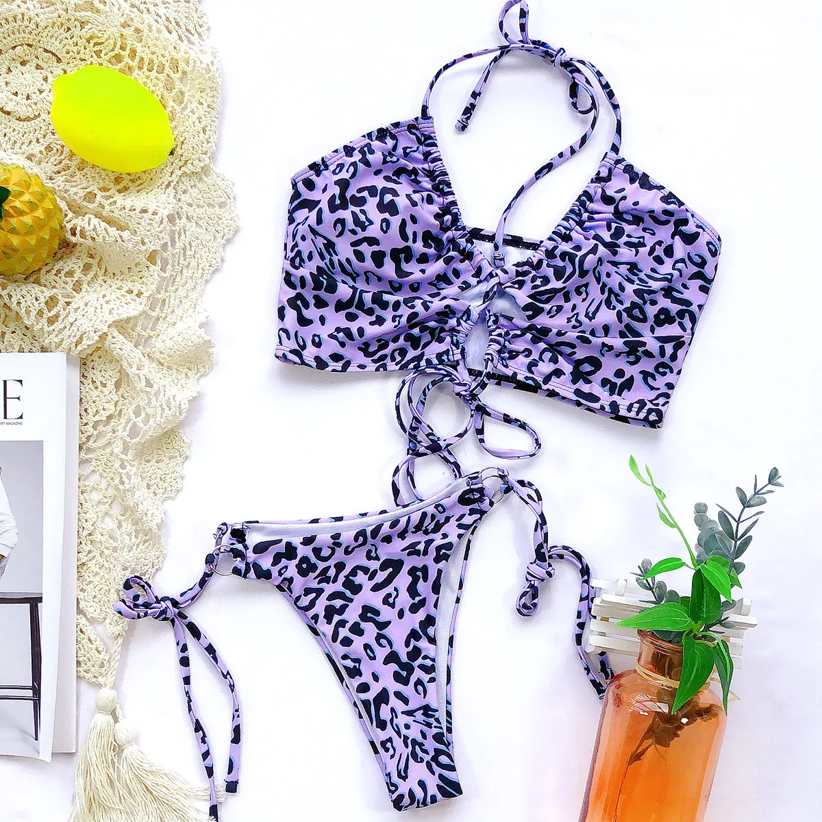 Halter Bikinis Women Sexy Swimwear Crop Top Bikini Sext Brazilian Two Piece Swimsuit Summer Push Up Bathing Suit Beachwear
Halter Bikinis Women Sexy Swimwear Crop Top Bikini Sext Brazilian Two Piece Swimsuit Summer Push Up Bathing Suit Beachwear