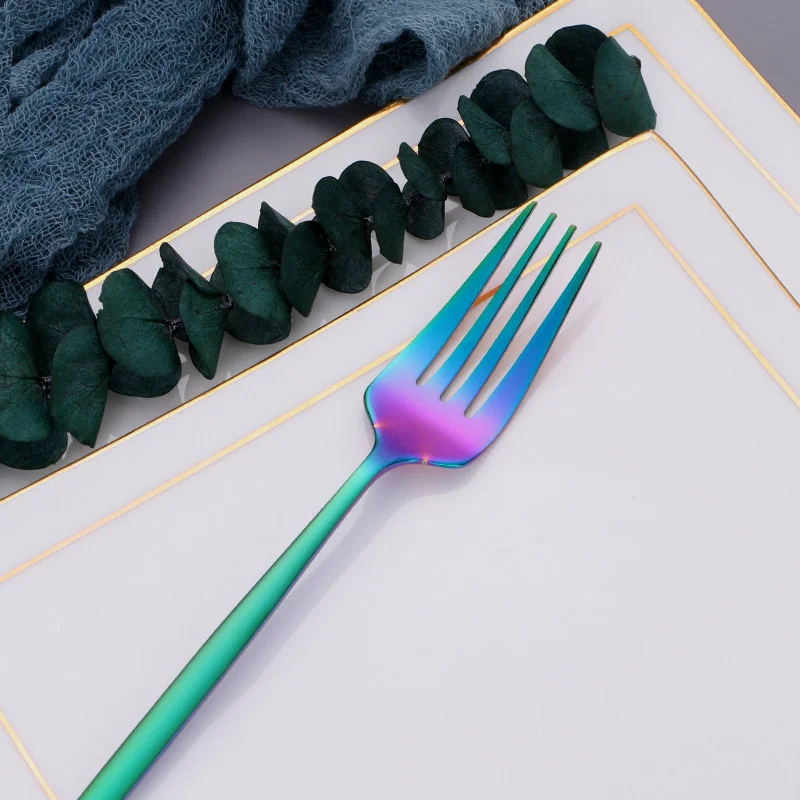 Cutlery Set Rainbow Western Tableware Golden Flatware Set Dinning Kitchen Forks Knives Tea Spoons Gold Utensils Set Dropshipping
Cutlery Set Rainbow Western Tableware Golden Flatware Set Dinning Kitchen Forks Knives Tea Spoons Gold Utensils Set Dropshipping
