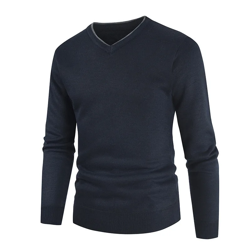 New Men's Autumn And Winter V Neck Head Solid Color Men's Sweater Casual Sweater DY02
New Men's Autumn And Winter V Neck Head Solid Color Men's Sweater Casual Sweater DY02
