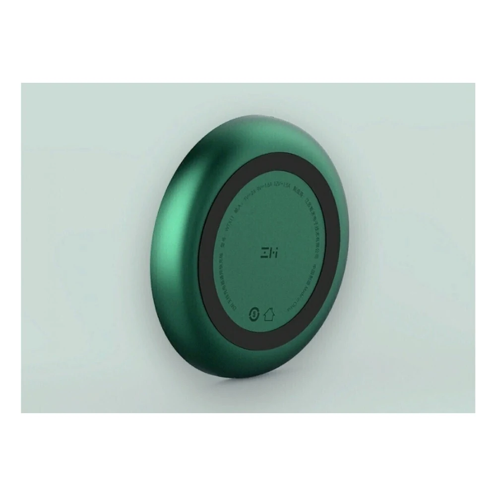 Беспроводное сетевое зарядное устройство Xiaomi ZMI Wireless Charger QC 2.0 (WTX11 Black Green)