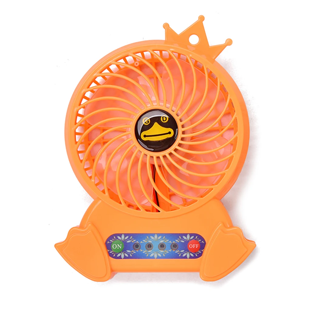 Small Portable Fan Air Cooler Mini USB Fans 5V - 3 Gear Mode, With LED Light 
Small Portable Fan Air Cooler Mini USB Fans 5V - 3 Gear Mode, With LED Light