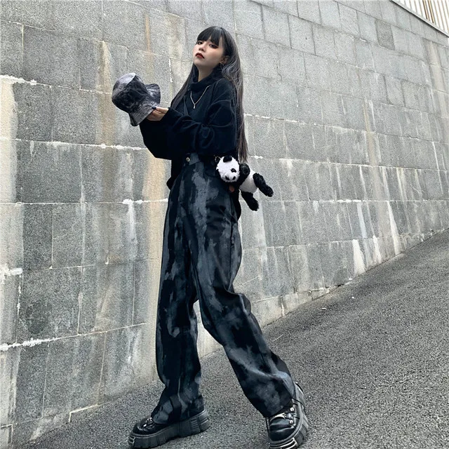 2021 Summer Harajuku High Waist Straight Wide Leg Street Wear Tiedyed Hip Hop Women's Jeans
2021 Summer Harajuku High Waist Straight Wide Leg Street Wear Tiedyed Hip Hop Women's Jeans