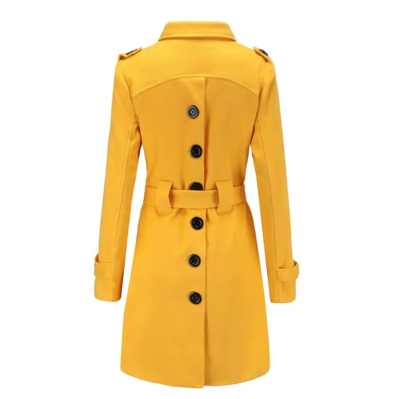 2018 autumn and winter hot new multi-color open women's woolen coat waist slim self-cultivation woolen coat female
2018 autumn and winter hot new multi-color open women's woolen coat waist slim self-cultivation woolen coat female