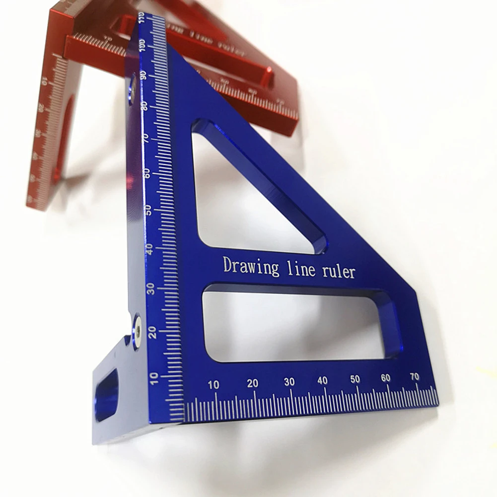 Line Ruler 45 / 90 Degree Right Line Marking Aluminum Alloy Gauge for Woodworking Carpenter Precision Measuring Tools
Line Ruler 45 / 90 Degree Right Line Marking Aluminum Alloy Gauge for Woodworking Carpenter Precision Measuring Tools