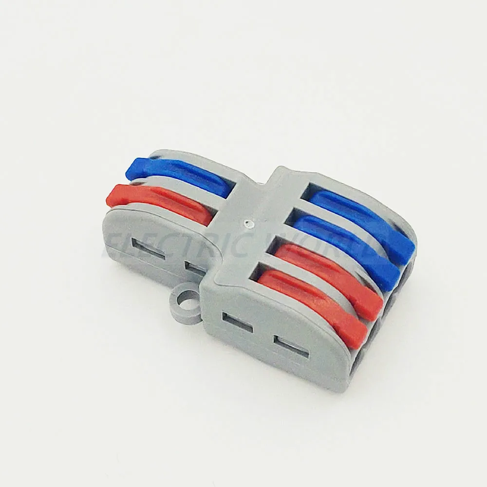 Wire connector SPL-42 Universal Compact Wiring Connection Lighting Push-in Conductor Terminal Block Mini Fast Cable Connector
Wire connector SPL-42 Universal Compact Wiring Connection Lighting Push-in Conductor Terminal Block Mini Fast Cable Connector