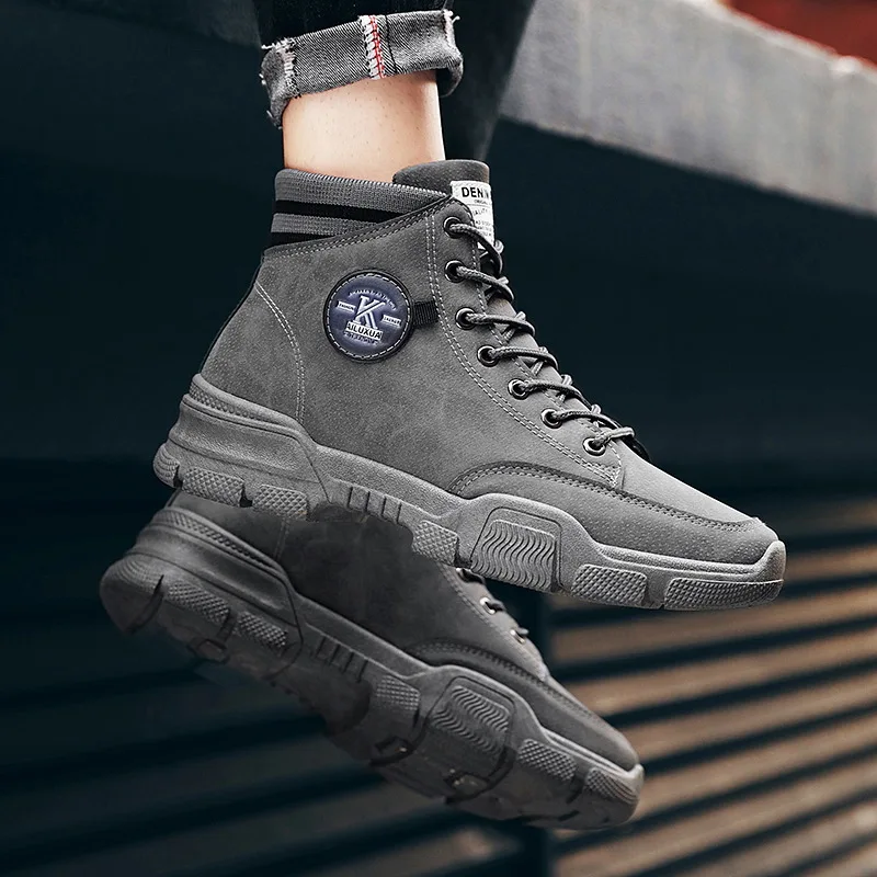 2020 New Boots Men Casual Shoes Zipper Side Boots Men Comfortable Casual Waterproof Autumn Boots Men's Shoes Platform Boots
2020 New Boots Men Casual Shoes Zipper Side Boots Men Comfortable Casual Waterproof Autumn Boots Men's Shoes Platform Boots