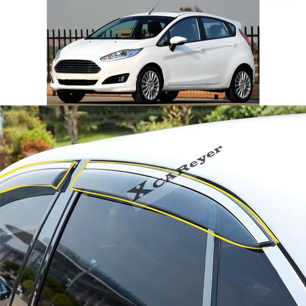 For Ford Fiesta Hatchback 2009-2010 2011-2012 2013 2014 2015 2016 Sticker Plastic Window Glass Wind Visor Rain/Sun Guard Vent
For Ford Fiesta Hatchback 2009-2010 2011-2012 2013 2014 2015 2016 Sticker Plastic Window Glass Wind Visor Rain/Sun Guard Vent