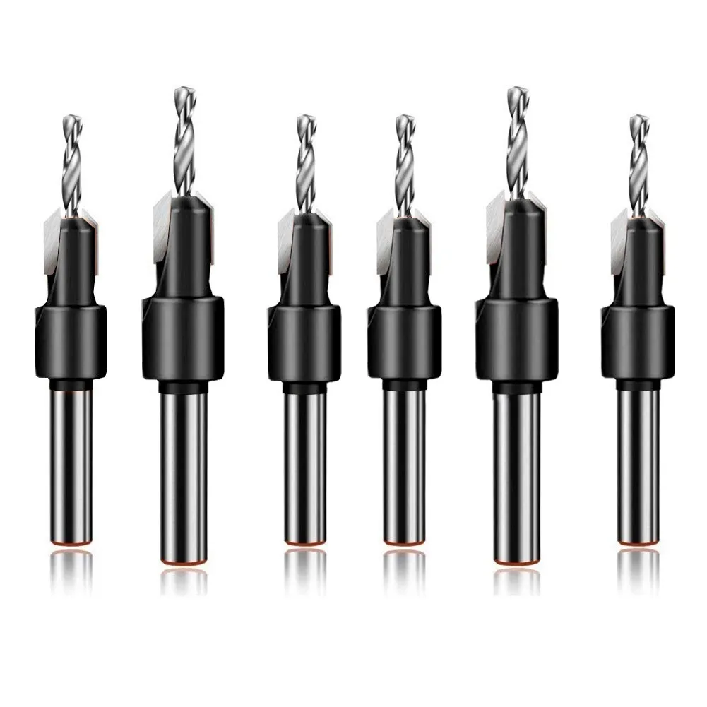 1PC 8/10mm Shank Countersink Drill Bit Self-Tapping Woodworking Suitable For Screw Counter Bore Drill Bits
1PC 8/10mm Shank Countersink Drill Bit Self-Tapping Woodworking Suitable For Screw Counter Bore Drill Bits