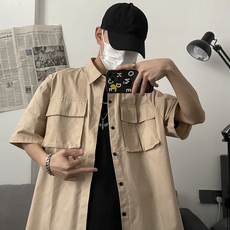 Unisex 2021 Casual Harajuku Men's Shirt For Men Vintage Clothes Man Womens Blouses jacket Shirt Oversize
Unisex 2021 Casual Harajuku Men's Shirt For Men Vintage Clothes Man Womens Blouses jacket Shirt Oversize