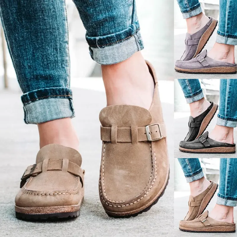 Women leather Platform Shoes Women Fashion Breathble Vulcanized Shoes Women Casual Shoes Solid Color Sandals Buckle Decoration
Women leather Platform Shoes Women Fashion Breathble Vulcanized Shoes Women Casual Shoes Solid Color Sandals Buckle Decoration