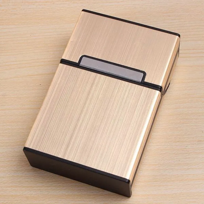 Light Aluminum Cigar Cigarette Case Tobacco Holder Pocket Box Storage Container Home Accessories Herramientas | Дом и сад