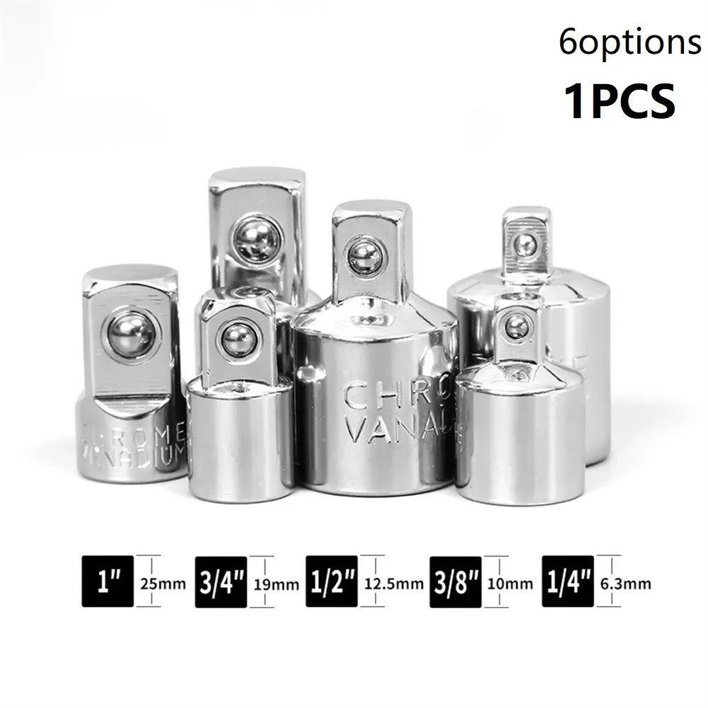 1/4" 3/8" 1/2" Drive Socket Ratchet Converter Adapter Reducer Steel Steel Small Socket Tools For Car Bicycle Garage Repair Tools
1/4" 3/8" 1/2" Drive Socket Ratchet Converter Adapter Reducer Steel Steel Small Socket Tools For Car Bicycle Garage Repair Tools