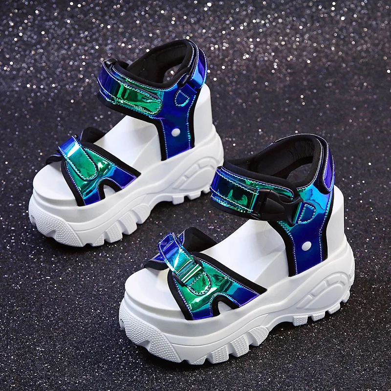 Outdoor Summer Platform Sandals Muffin BottomSymphony Chunky Super High Heel Student Increase Beach Shoes Sandalias Mujer
Outdoor Summer Platform Sandals Muffin BottomSymphony Chunky Super High Heel Student Increase Beach Shoes Sandalias Mujer
