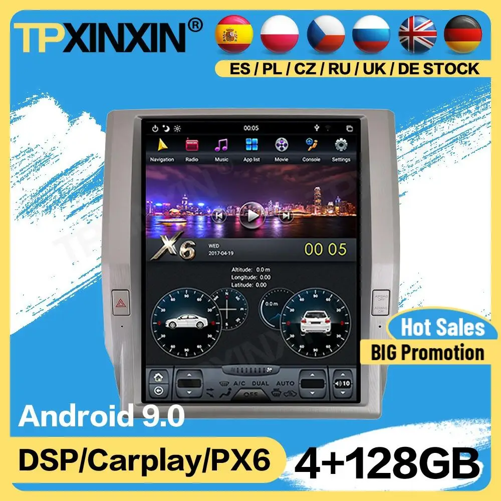 Carplay Tesla 128G Radio 2 Din Stereo With Control Android For Toyota Tundra 2014 2015 2016 2017 GPS Player Auto Audio Head Unit
Carplay Tesla 128G Radio 2 Din Stereo With Control Android For Toyota Tundra 2014 2015 2016 2017 GPS Player Auto Audio Head Unit