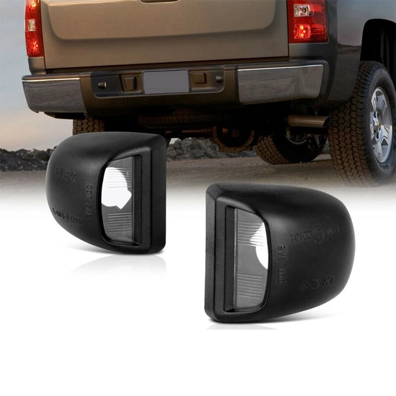 2x 12V Car License Light Cover Parts Rear Bumper For Chevrolet Avalanche Silverado Left/right
2x 12V Car License Light Cover Parts Rear Bumper For Chevrolet Avalanche Silverado Left/right