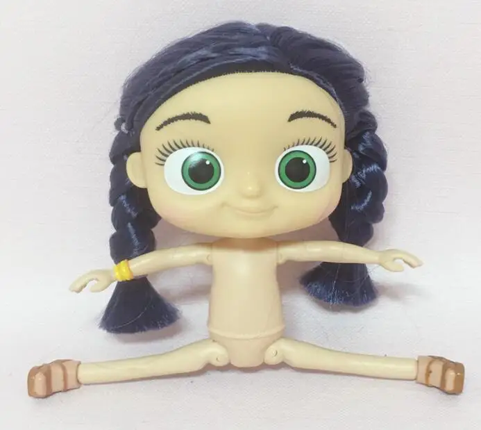 Милые большие глаза девочка кукла шарнир Bjd Детская Сделай Сам макияж игровой дом