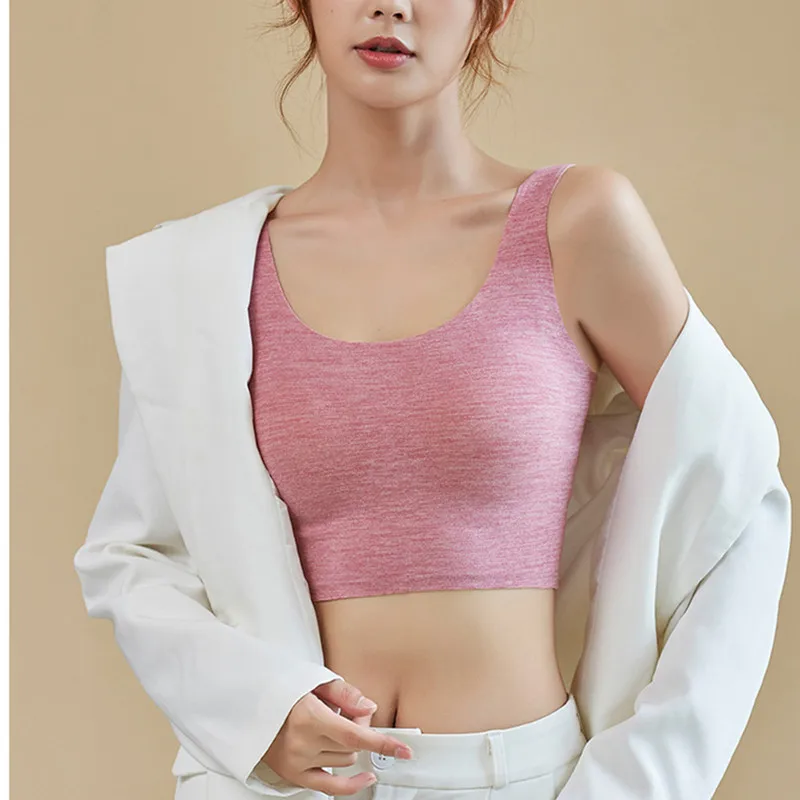 Sexy Seamless Bra Soft Warm Women's Underwear New Fashion Wire Free Brassieres Sports Wear Female Lingerie
Sexy Seamless Bra Soft Warm Women's Underwear New Fashion Wire Free Brassieres Sports Wear Female Lingerie