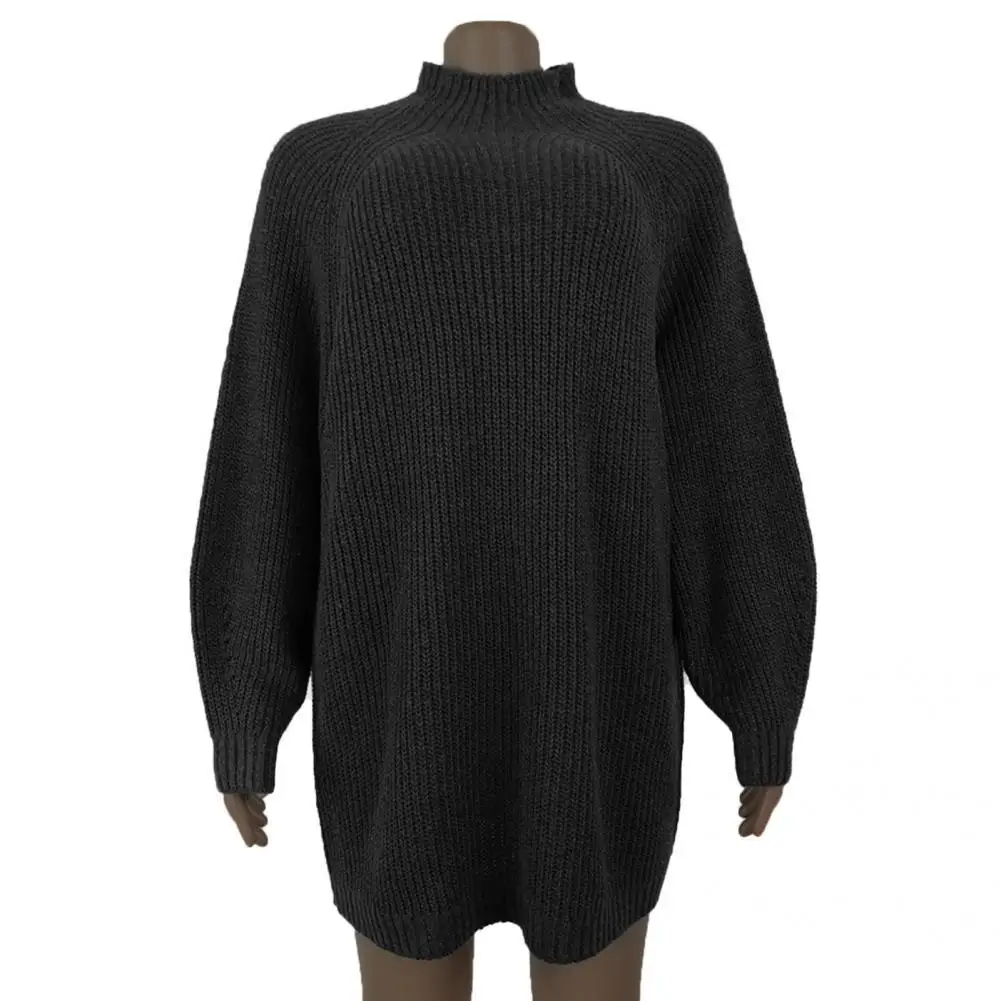Popular Women Dress Loose Knitwear Coldproof Pure Color Dress Dress Sweater Dress
Popular Women Dress Loose Knitwear Coldproof Pure Color Dress Dress Sweater Dress