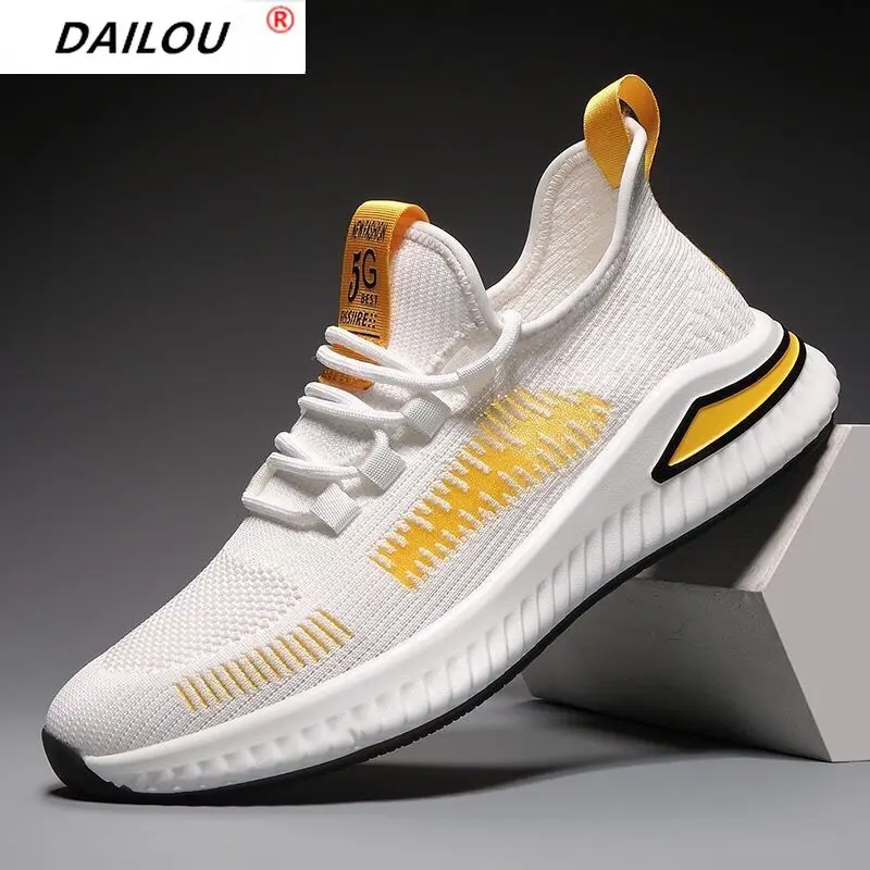 2021 New Sports Shoes Men's Breathable Casual Mesh Shoes Comfortable and Increased Lace-up Non-slip Low-top Running Shoes
2021 New Sports Shoes Men's Breathable Casual Mesh Shoes Comfortable and Increased Lace-up Non-slip Low-top Running Shoes