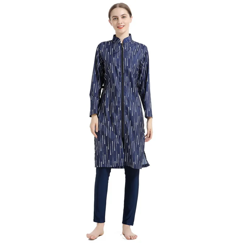Para Praia 2021 Three Piece Long Sleeves Islamic Beachwear Bathing Suit New Muslim Swimwears Plus Size Women Whole Swimsuit
Para Praia 2021 Three Piece Long Sleeves Islamic Beachwear Bathing Suit New Muslim Swimwears Plus Size Women Whole Swimsuit