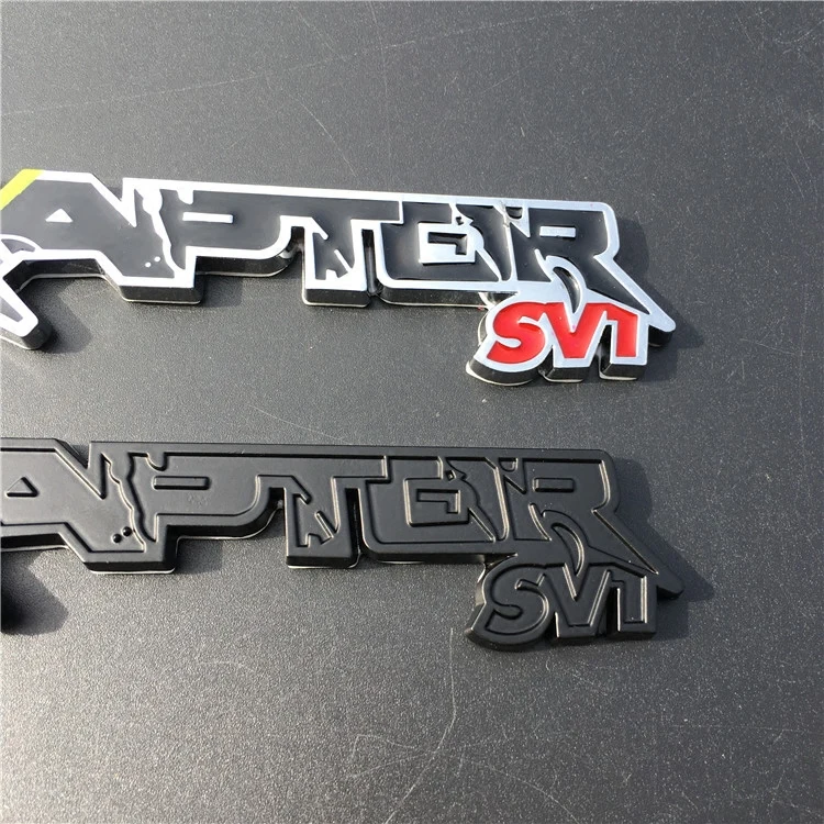 1 шт. 3D металлический сплав RAPTOR SVT логотип эмблема значок автомобильные наклейки