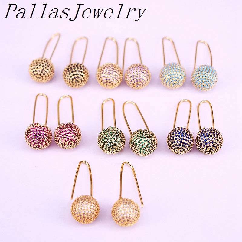 4Pairs,Round Ball Hoop Earrings Gold Filled Rainbow CZ for Women Charm Earrings Wedding Party Gifts
4Pairs,Round Ball Hoop Earrings Gold Filled Rainbow CZ for Women Charm Earrings Wedding Party Gifts