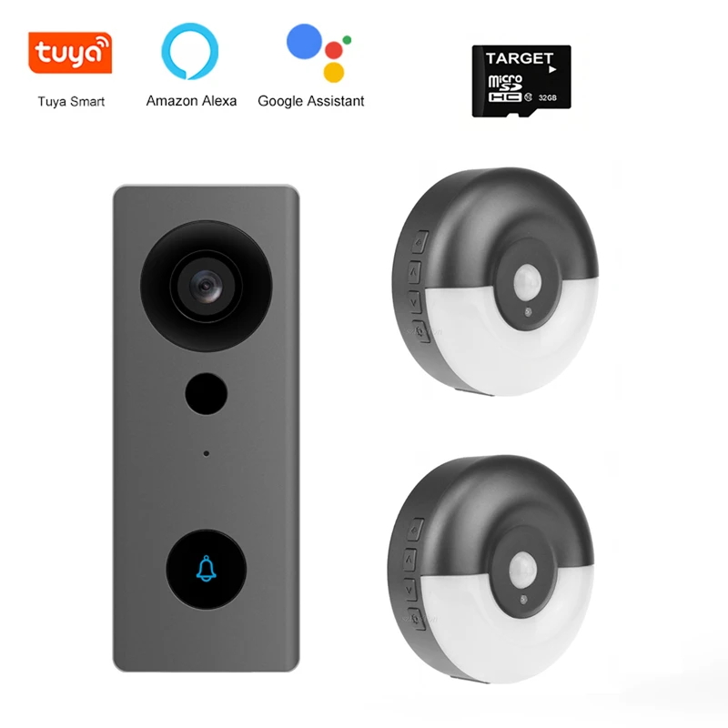 Tuya WIFI видео дверной звонок умный дом 1080P беспроводной дверной звонок камера работает с приложением Tuya Smart Life Alexa Google Home
Tuya WIFI видео дверной звонок умный дом 1080P беспроводной дверной звонок камера работает с приложением Tuya Smart Life Alexa Google Home