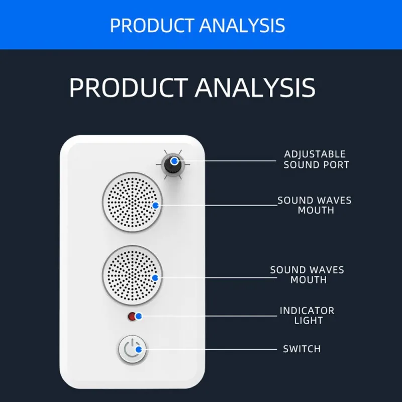 Pet Dog Anti Barking Device Outdoor Bark Control USB Rechargeable Deterrent Stop Barking Safe for Pet Training Supplies
Pet Dog Anti Barking Device Outdoor Bark Control USB Rechargeable Deterrent Stop Barking Safe for Pet Training Supplies