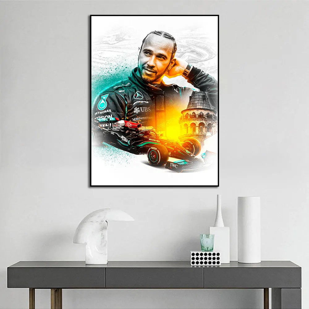 F1 Formula 1 Lewis Racing Car Grand Prix Poster Gives Your Wings Canvas Painting Wall Art Print Home Decoration For Living Room
F1 Formula 1 Lewis Racing Car Grand Prix Poster Gives Your Wings Canvas Painting Wall Art Print Home Decoration For Living Room