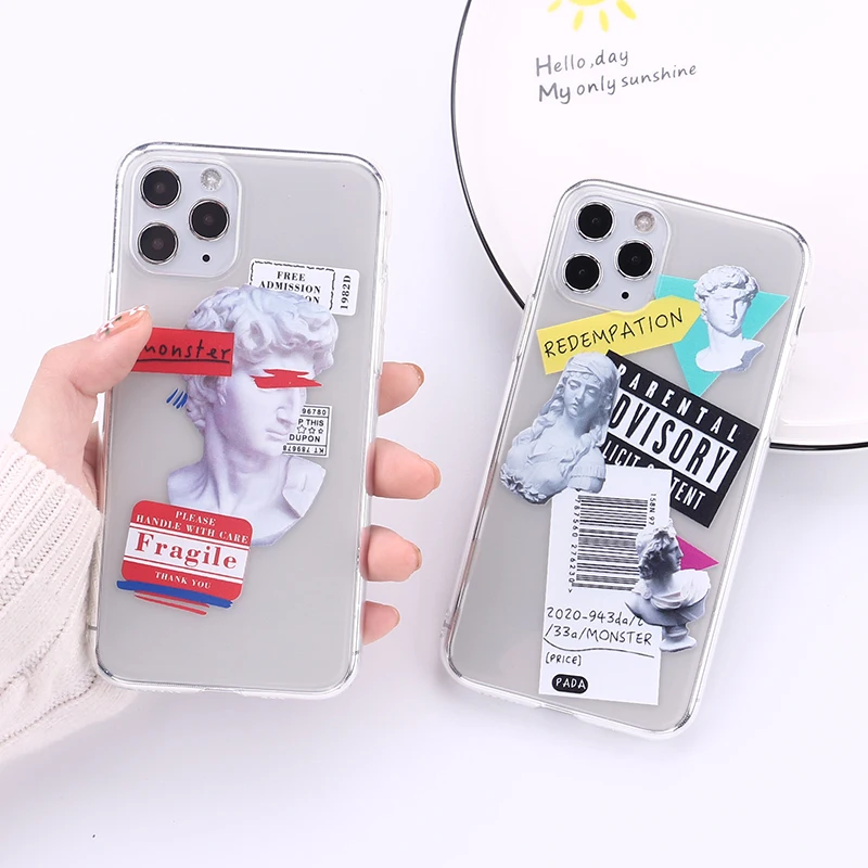 Fashion Retro Bar Code Label Transparent Phone Case For iPhone 12 Mini 11 Pro Max XR XS Max 6S 8 7 Plus Soft Cover Capas Fundas
Fashion Retro Bar Code Label Transparent Phone Case For iPhone 12 Mini 11 Pro Max XR XS Max 6S 8 7 Plus Soft Cover Capas Fundas