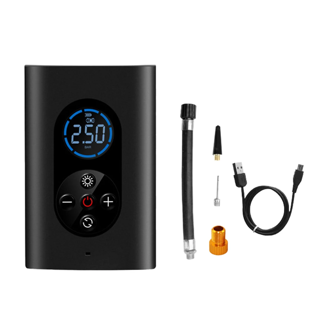Portable Car Air Compressor Electric Wireless Tire Inflator Air Pump Rechargeable Digital 150PSI Auto for Car Motorcycle Balls
Portable Car Air Compressor Electric Wireless Tire Inflator Air Pump Rechargeable Digital 150PSI Auto for Car Motorcycle Balls