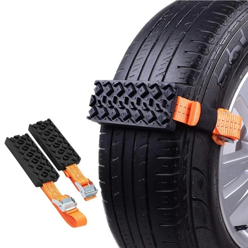 2pc Durable PU Anti-Skid Car Tire Traction Blocks With Bag Emergency Snow Mud Sand Universal Tire Chain Straps For Snow Mud Ice
2pc Durable PU Anti-Skid Car Tire Traction Blocks With Bag Emergency Snow Mud Sand Universal Tire Chain Straps For Snow Mud Ice