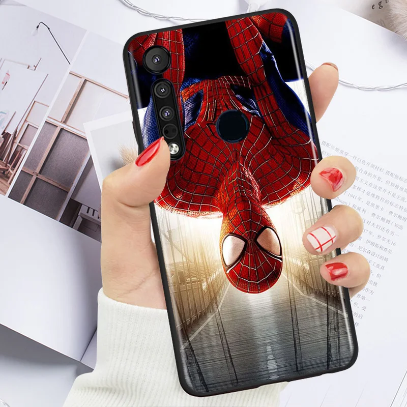 Marvel Avengers Super Hero Spider-Man For Motorola G9 G8 G Power One Fusion Edge E6 Plus Play Lite TPU Silicone Black Phone Case 
Marvel Avengers Super Hero Spider-Man For Motorola G9 G8 G Power One Fusion Edge E6 Plus Play Lite TPU Silicone Black Phone Case