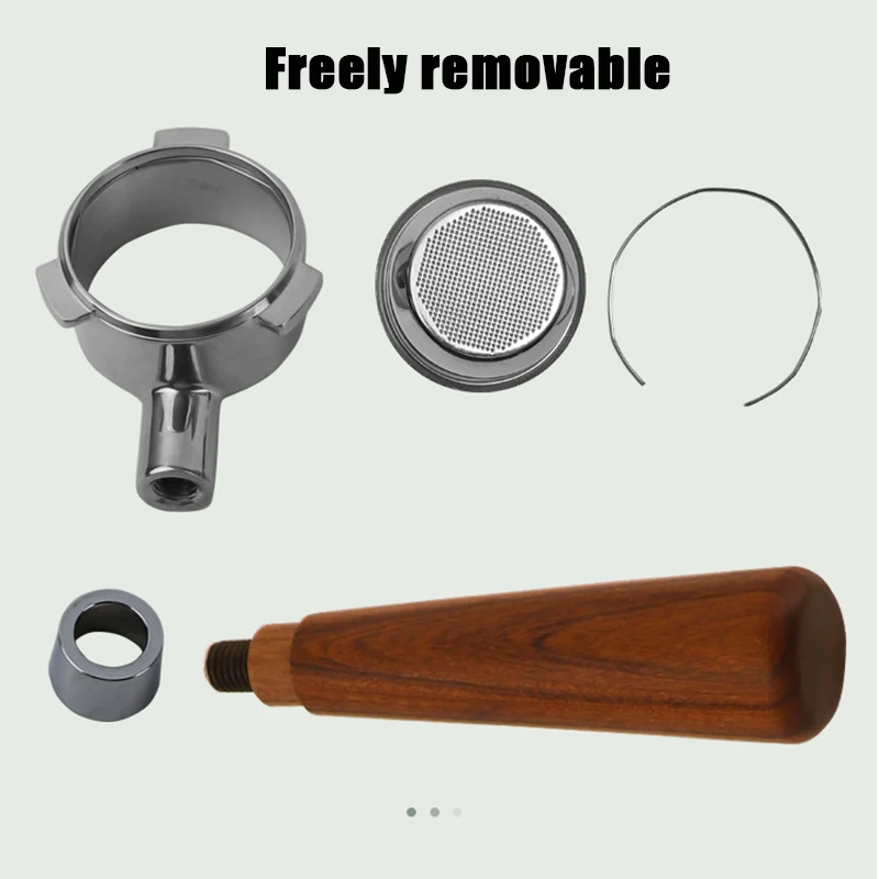 Hot 54mm Coffee Machine Modified Bottomless Handle Removable Hand Tools For Home And Coffee Shop Supplies D6
Hot 54mm Coffee Machine Modified Bottomless Handle Removable Hand Tools For Home And Coffee Shop Supplies D6