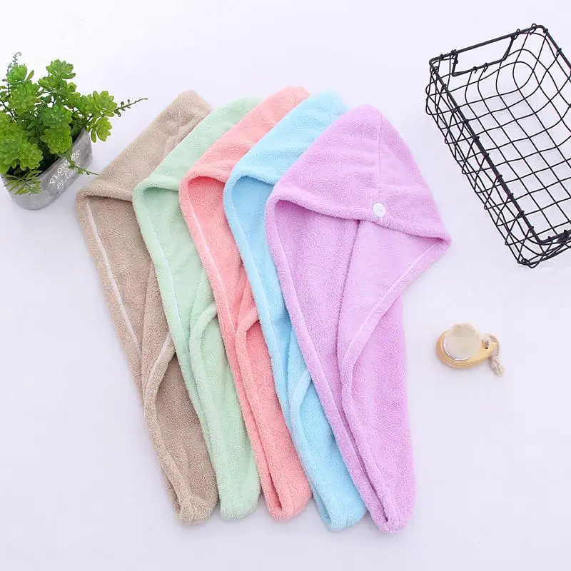 Coral Velvet Hair-Drying Cap Women's Quick-Drying Absorbent Thickened Head Towel Double-Layer Plain Shower Cap
Coral Velvet Hair-Drying Cap Women's Quick-Drying Absorbent Thickened Head Towel Double-Layer Plain Shower Cap