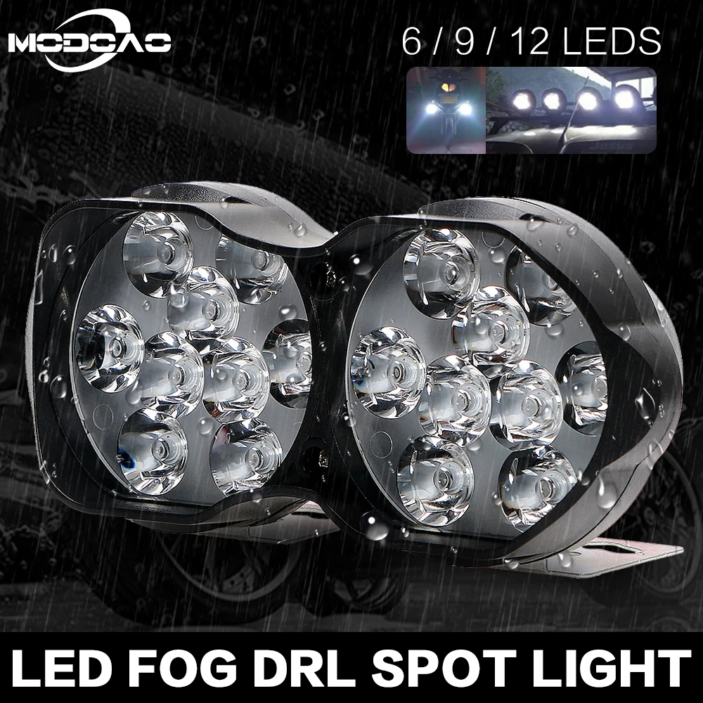 New Car LED Work Headlight 30W 3000LM Motorcycle Led Light Super Bright Fog DRL Spot Light 6/9/18 LEDS Working Light
New Car LED Work Headlight 30W 3000LM Motorcycle Led Light Super Bright Fog DRL Spot Light 6/9/18 LEDS Working Light