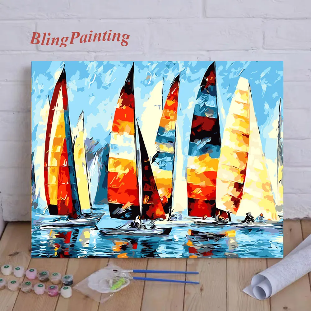 Colorful Boat In Sea Oil Painting By Numbers On Canvas DIY Frame Handpainted Acrylic Paint Kits Picture Wall Art Home Decoration
Colorful Boat In Sea Oil Painting By Numbers On Canvas DIY Frame Handpainted Acrylic Paint Kits Picture Wall Art Home Decoration