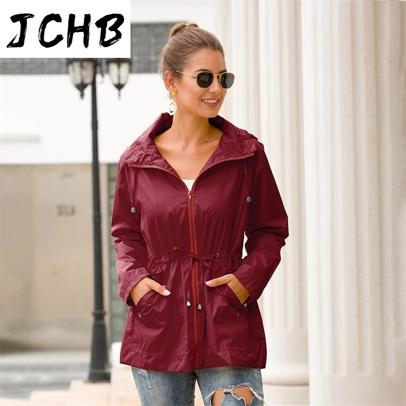 Quick Women Dry Hiking Jackets Casual Hooded Lace Up Waterproof Sun-Protective Outdoor Sports Coats Female Windbreaker Plus Size
Quick Women Dry Hiking Jackets Casual Hooded Lace Up Waterproof Sun-Protective Outdoor Sports Coats Female Windbreaker Plus Size